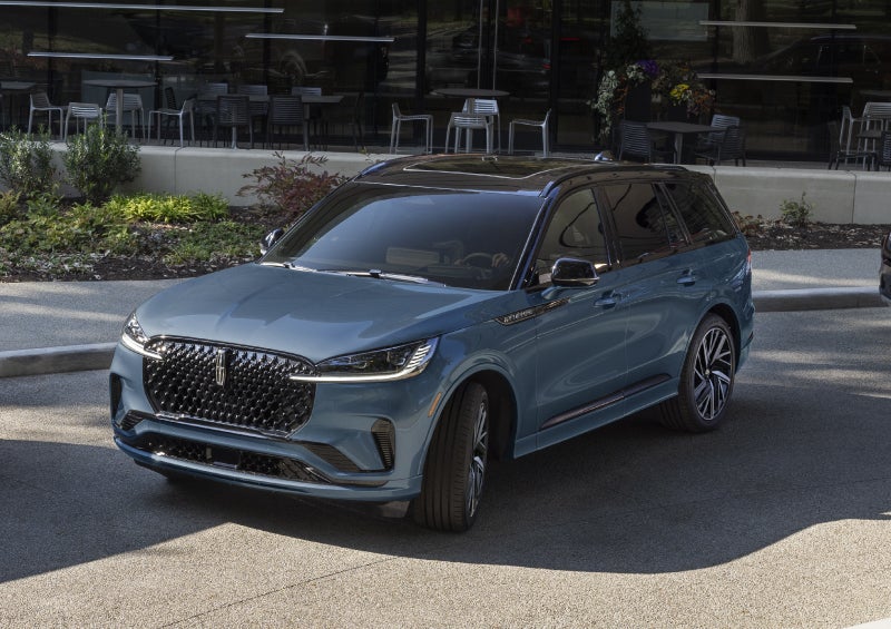 A 2026 Lincoln Black Label™ Aviator® SUV is shown with the available Special Edition Package. | Thornhill Lincoln in Chapmanville WV